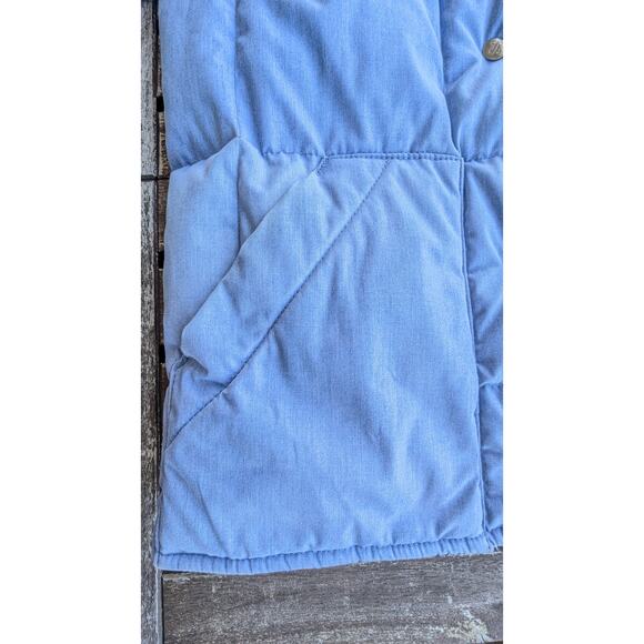 π Vintage Eddie Bauer Chambray Puffer Jacket β Made in Canada | Menβs M - Picture 8 of 9